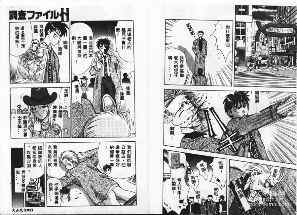 Page 8 of manga Chousa File H - Investigation File