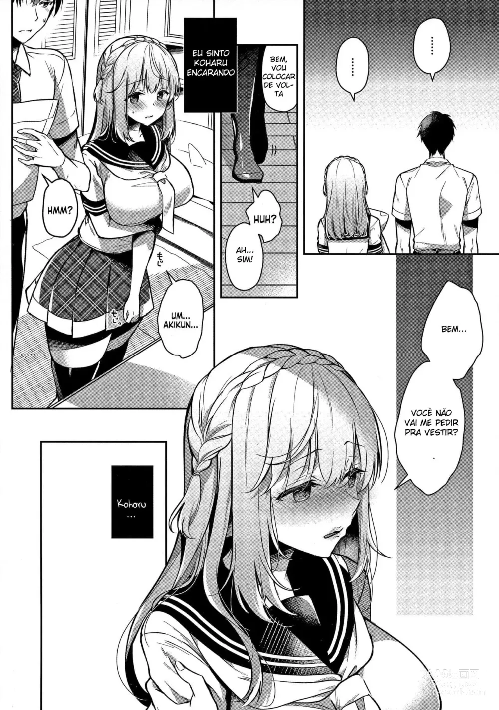 Page 11 of doujinshi My Childhood Friend Girlfriend and her sexy underwear