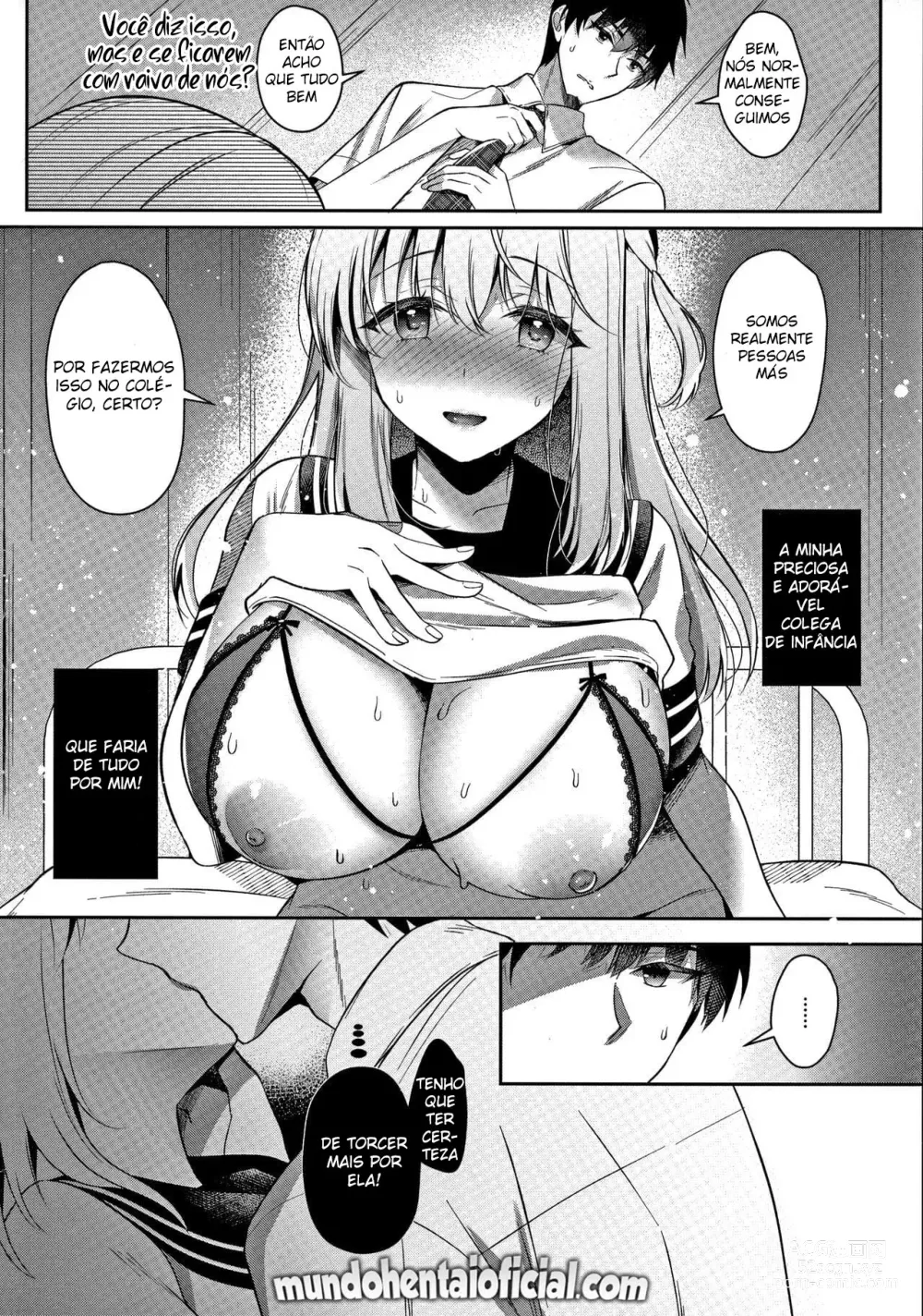 Page 51 of doujinshi My Childhood Friend Girlfriend and her sexy underwear