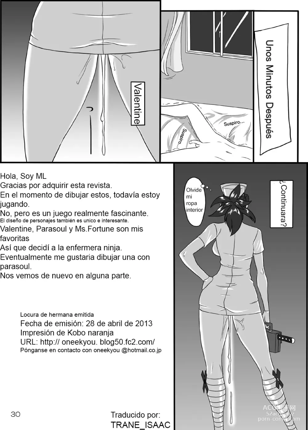 Page 29 of doujinshi Ninja Nourse Gaiden