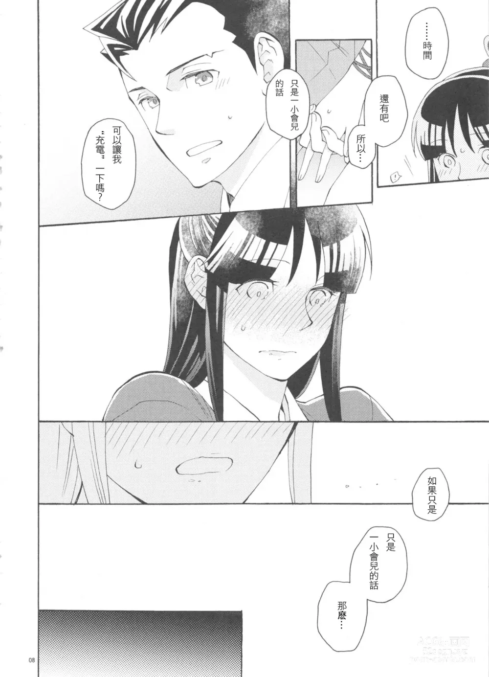 Page 8 of doujinshi 今宵之月仍熠熠生辉