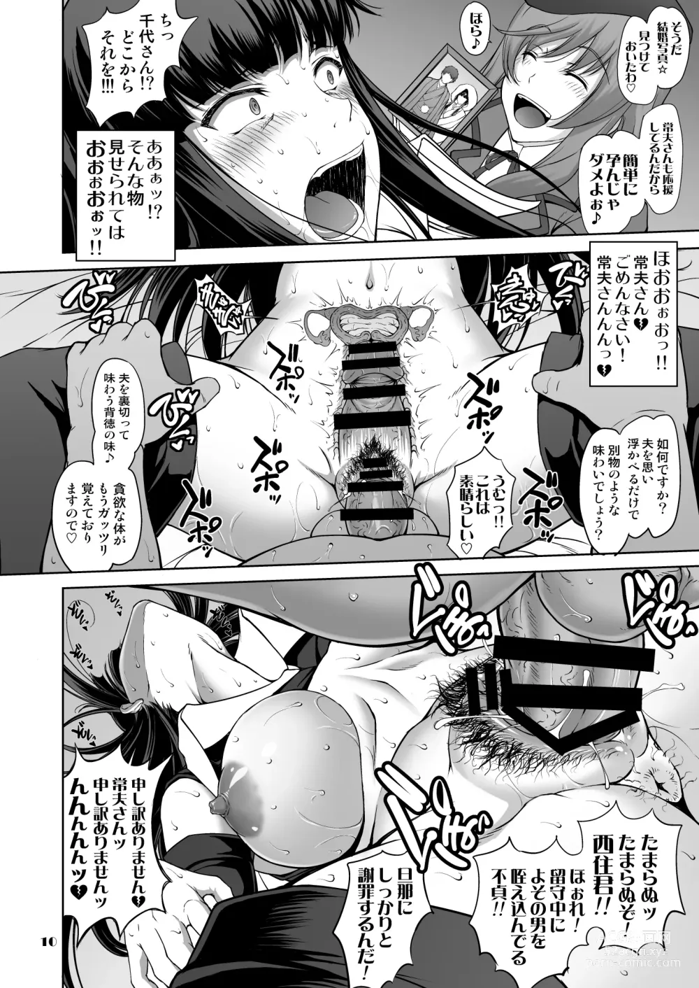 Page 10 of doujinshi Iemoto no Hyakuya  Taetara Soku Kaihou! Jikkyou Tanetsuke Namahaishin