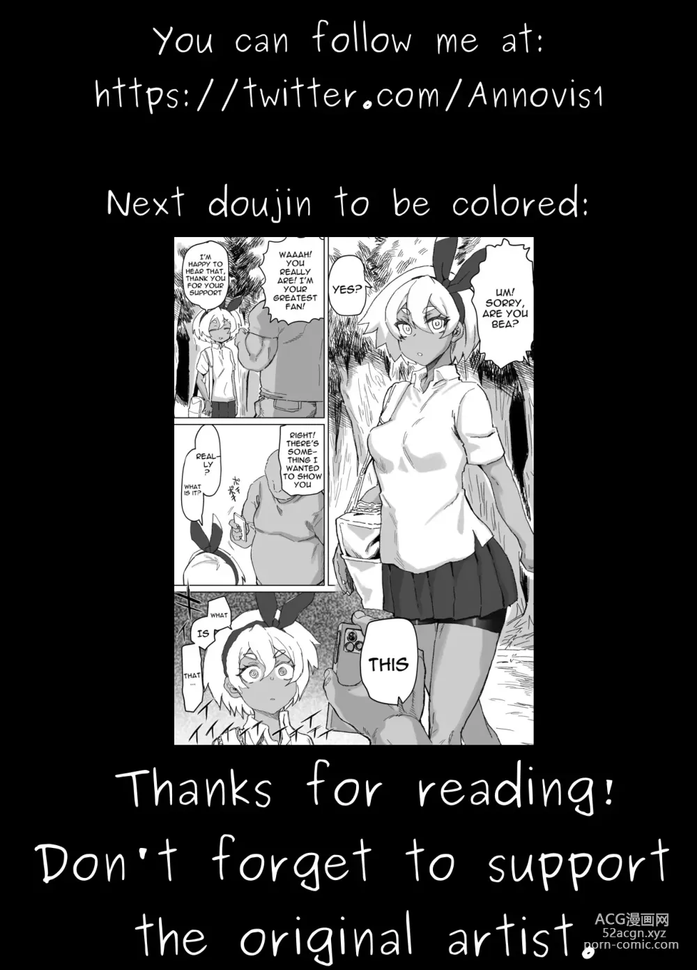 Page 8 of doujinshi Rebecca-chan and Zukobako Manga