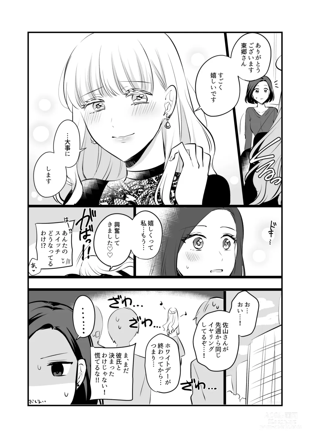 Page 185 of doujinshi Aishite Ii no wa, Karada dake