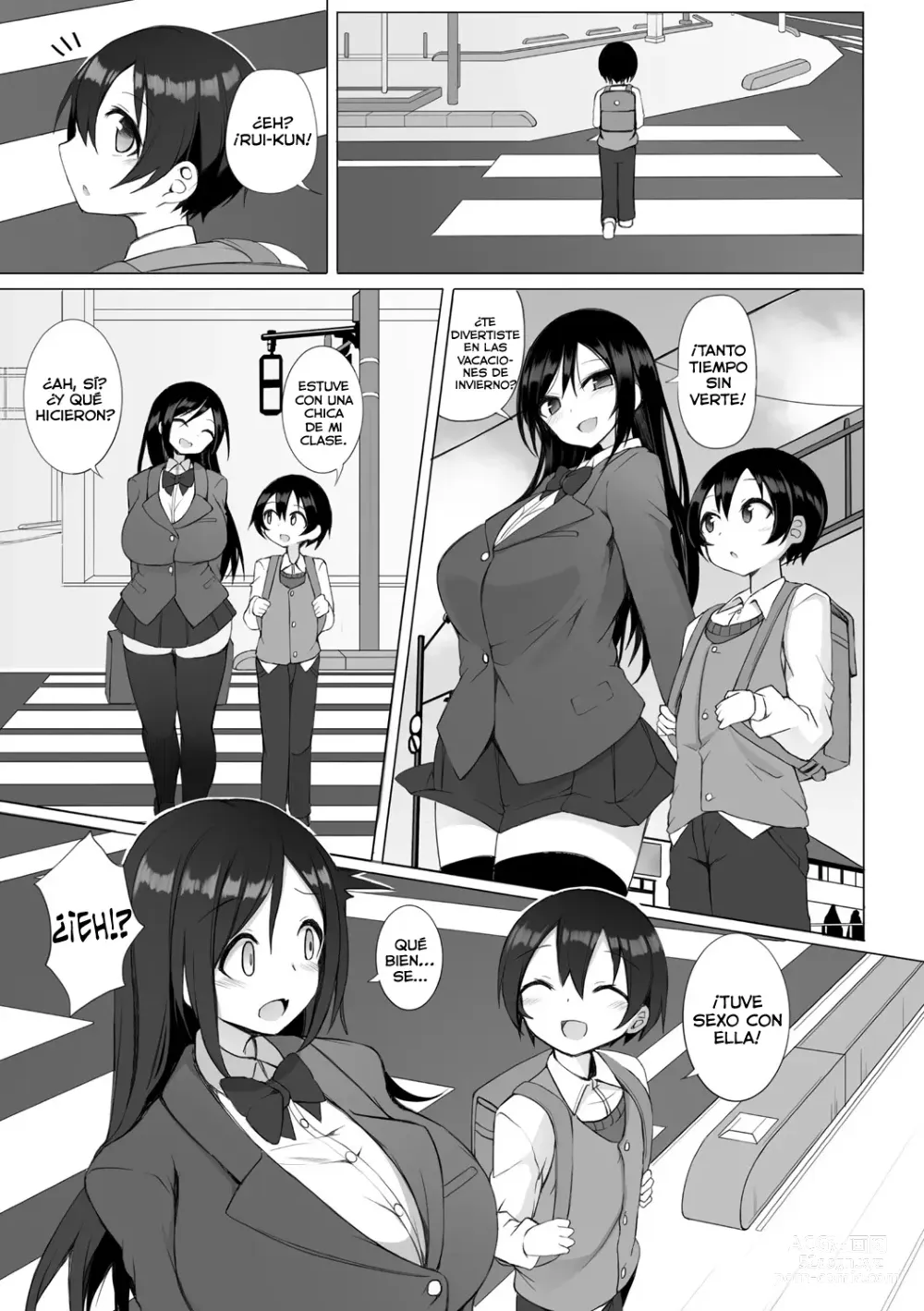 Page 3 of manga Rui-kun to Kinjo no Joshi Kousei no Onee-san Cap 1