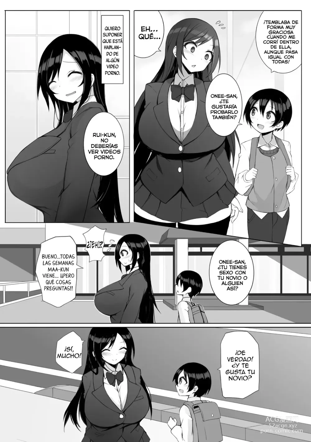 Page 4 of manga Rui-kun to Kinjo no Joshi Kousei no Onee-san Cap 1