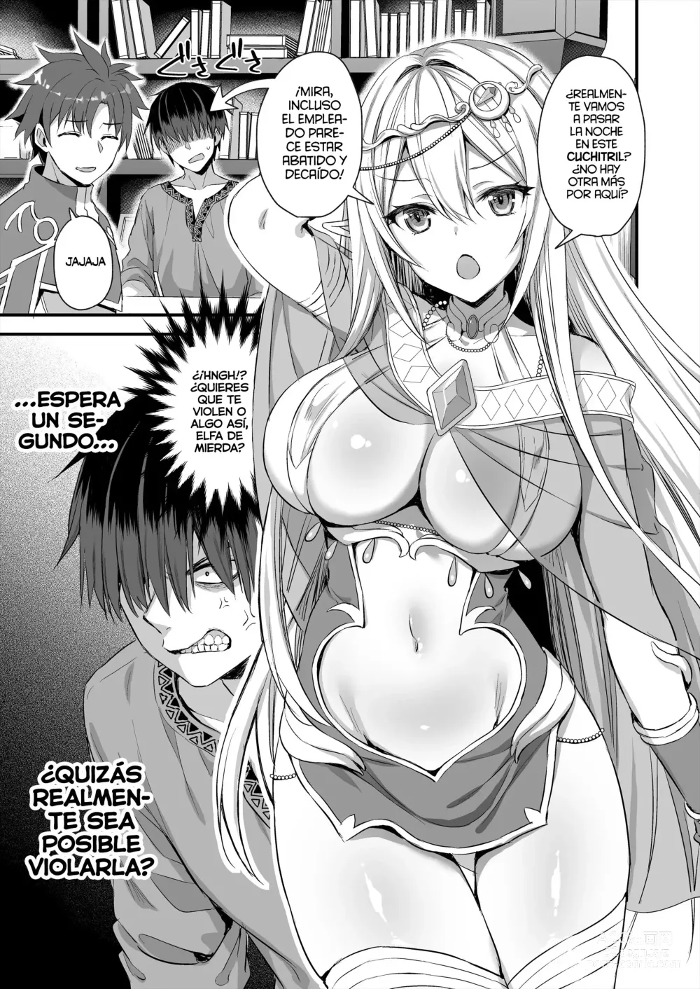 Page 4 of doujinshi Isekai Elf Hatsujou no Magan