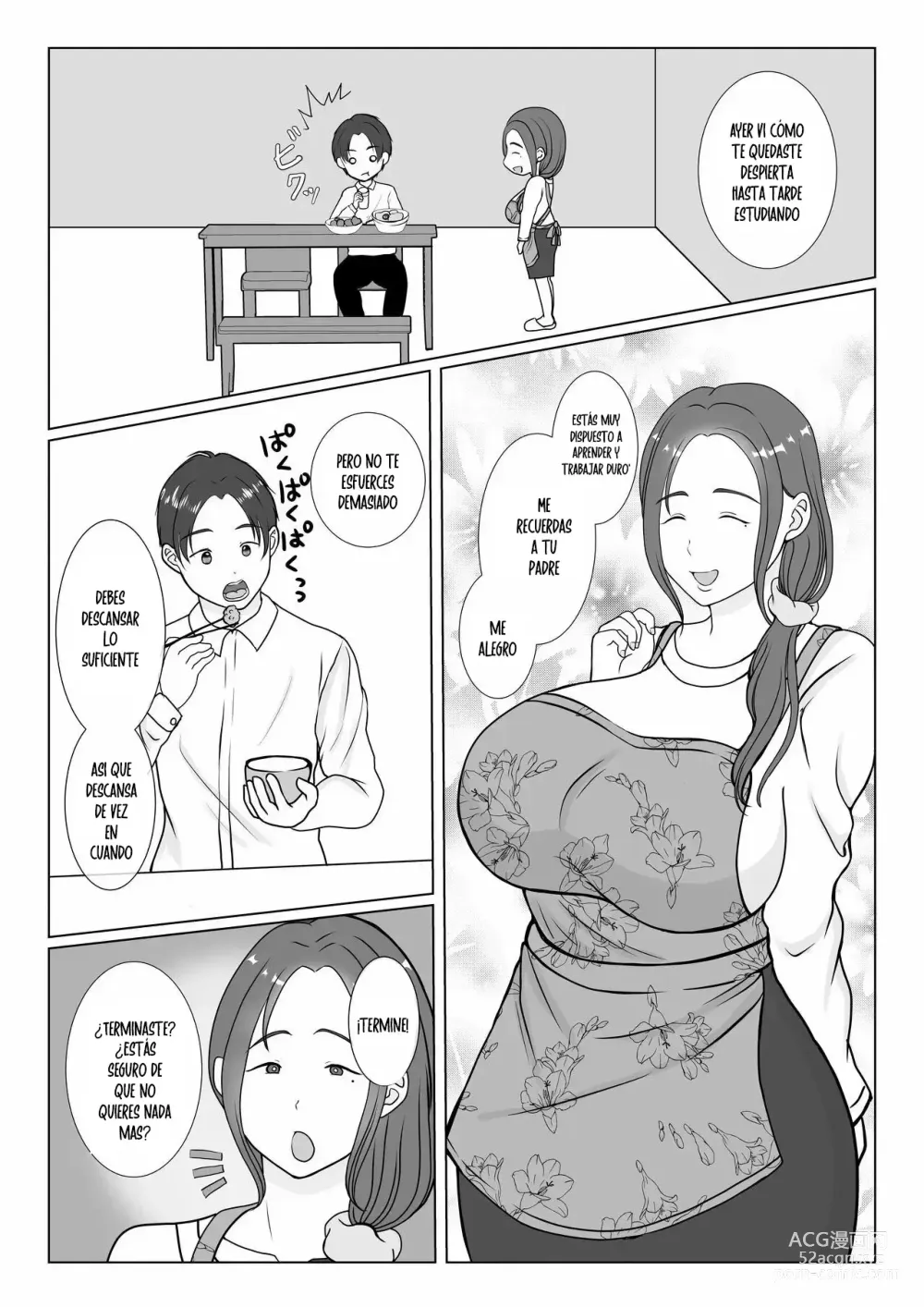 Page 3 of doujinshi Cómo me Enamoré de mi Mamá 1