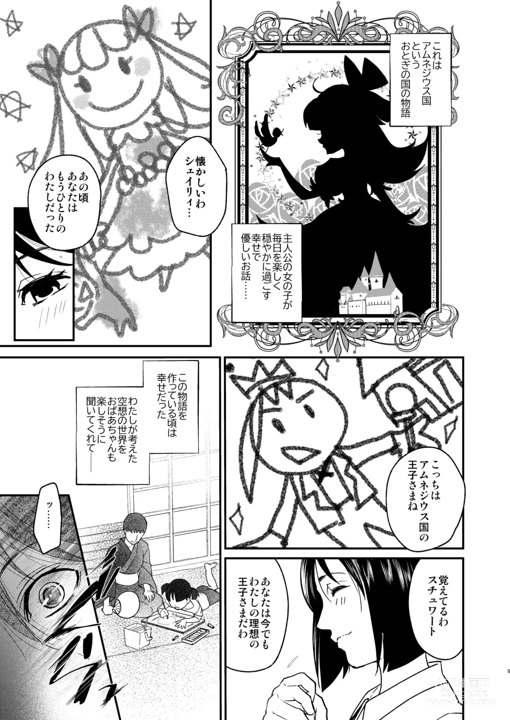 Page 8 of doujinshi Naedoko Seijo ~Tensei Seijo wa Shiawase no Isekai de ● sareru~