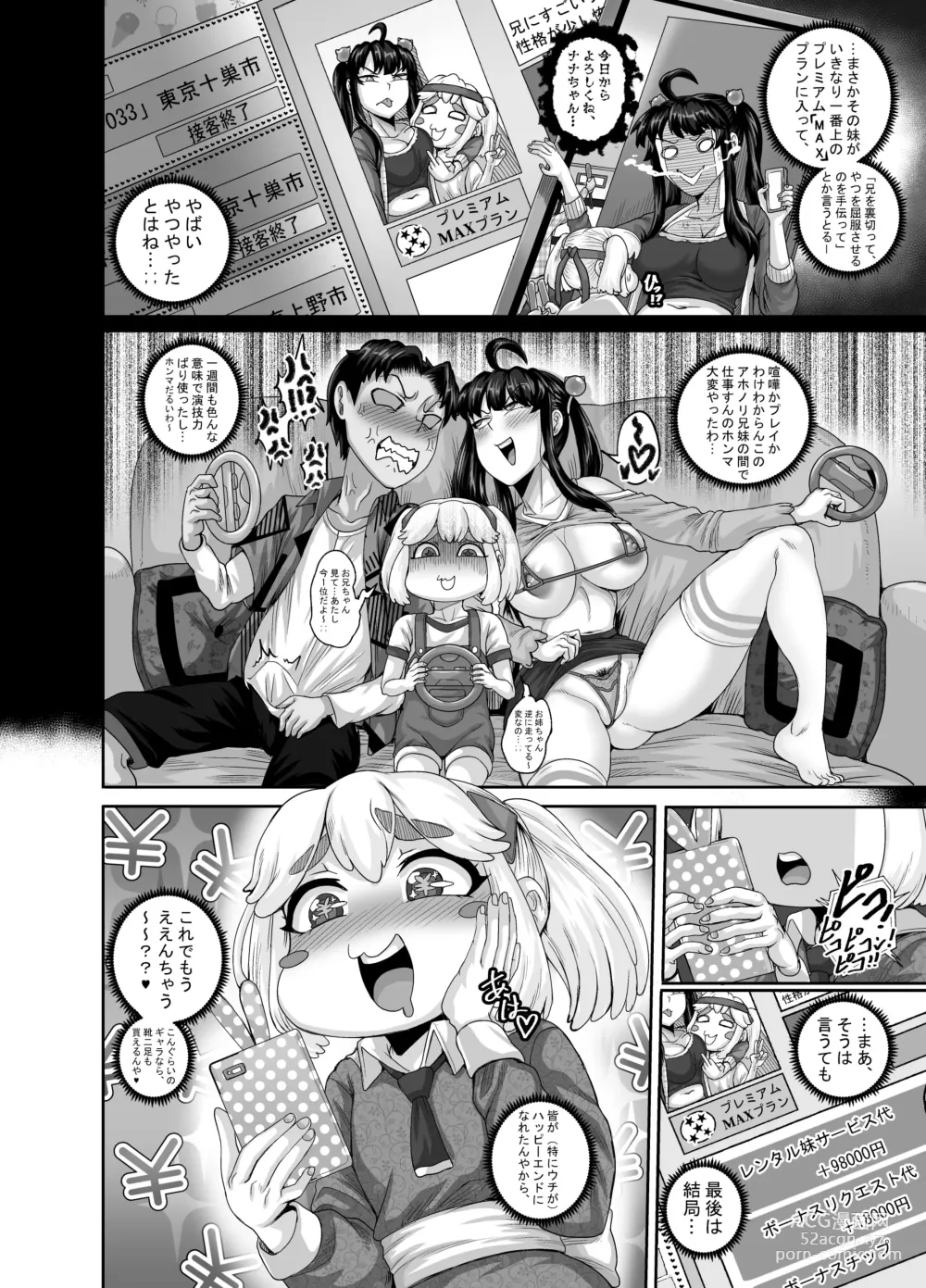 Page 36 of doujinshi Mukatsuku Imouto wa Chanto Shikaranakucha!! 3!!!