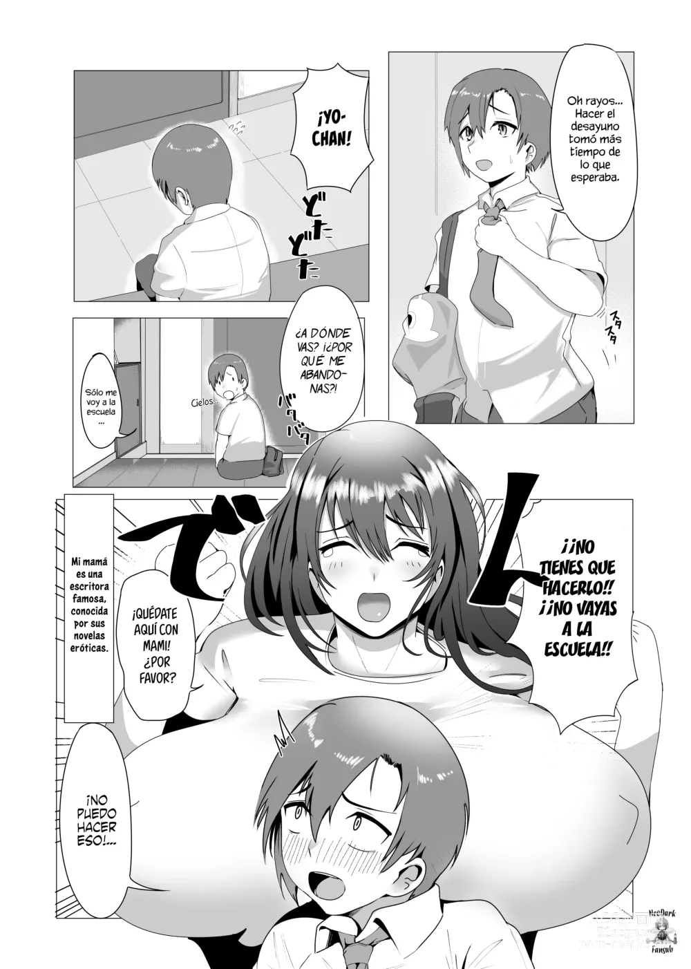 Page 3 of doujinshi ¿Estas bien con mami?