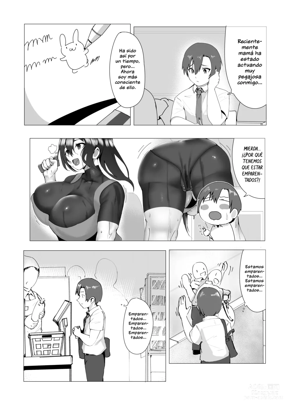 Page 6 of doujinshi ¿Estas bien con mami?