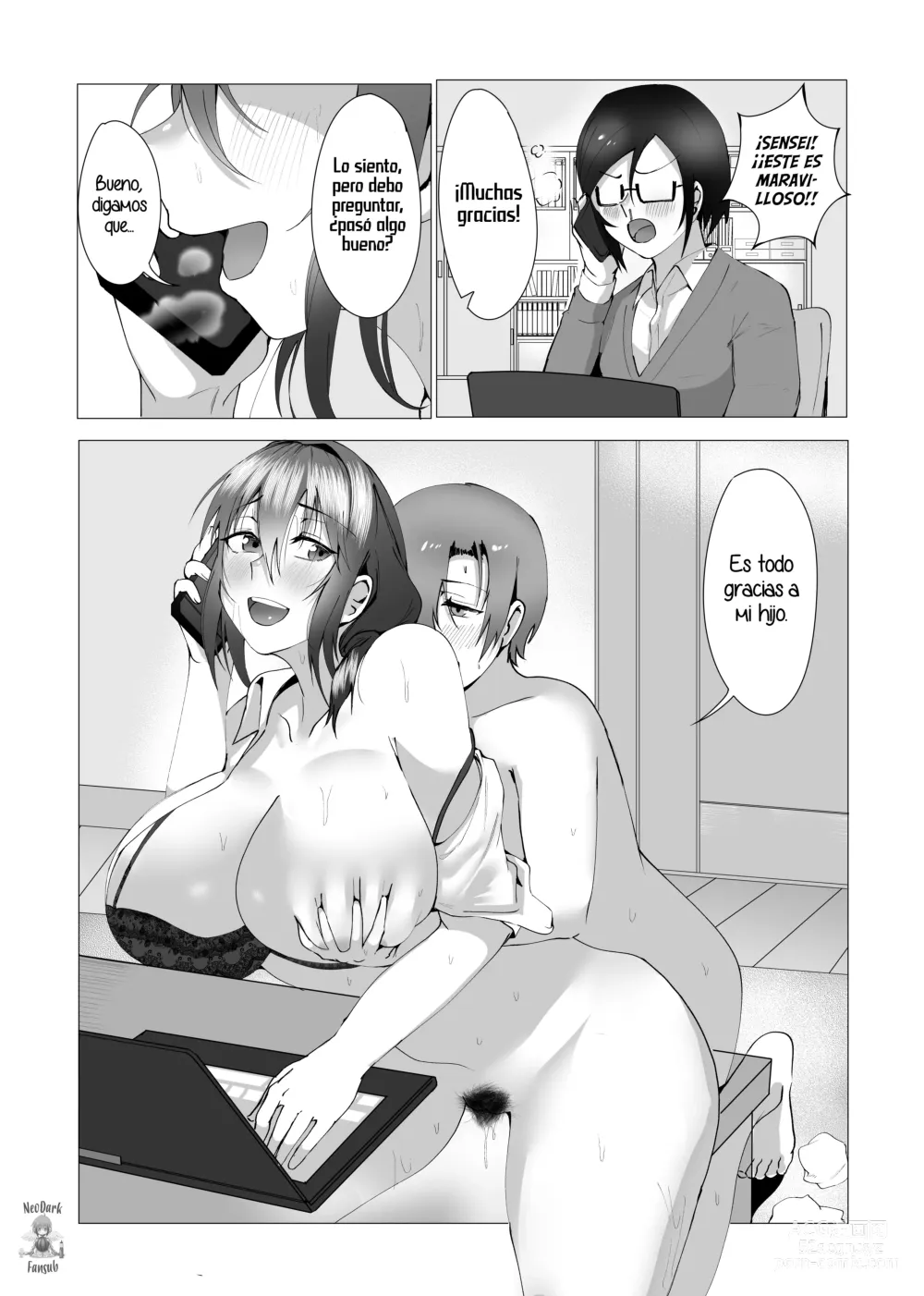 Page 70 of doujinshi ¿Estas bien con mami?