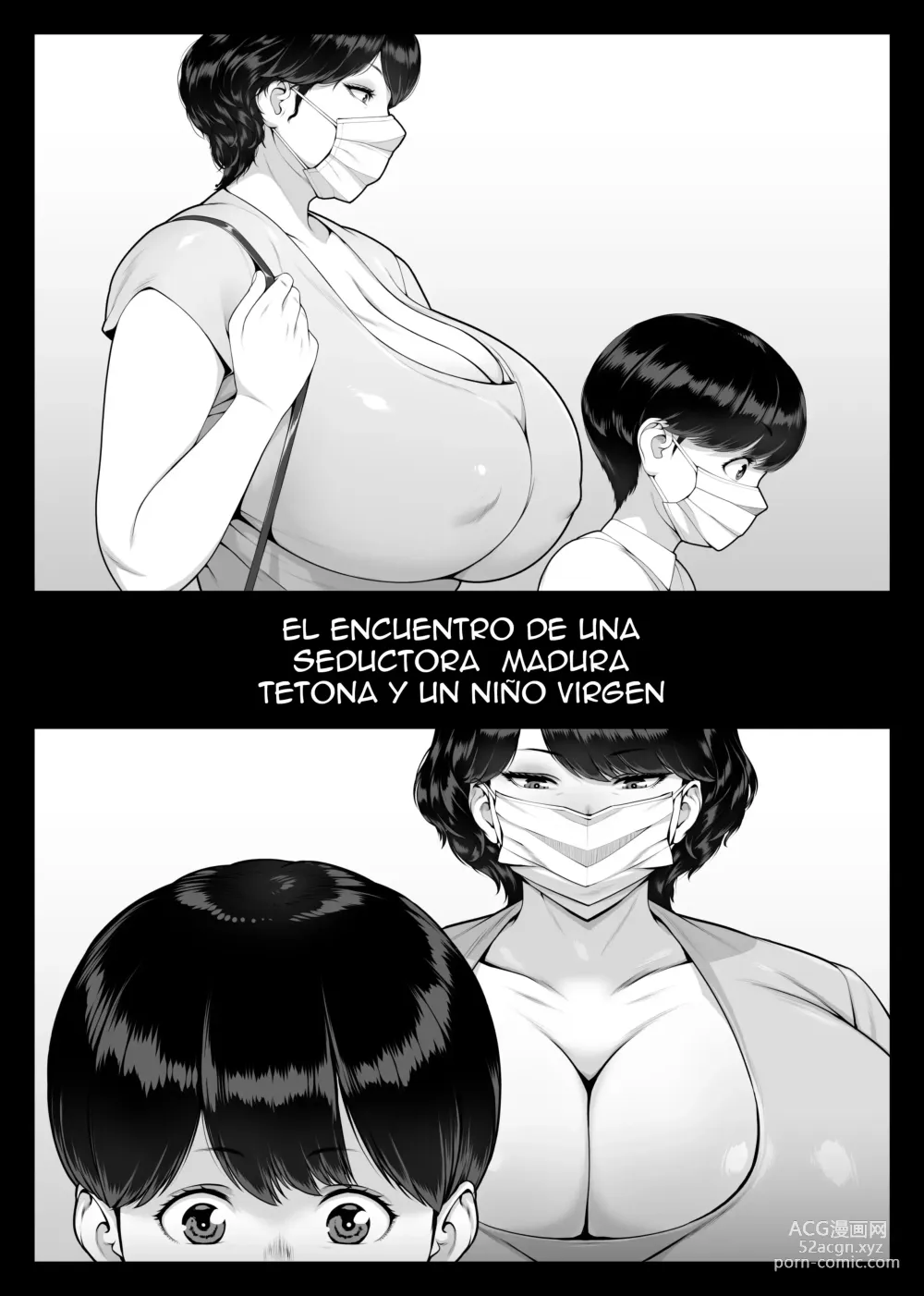 Page 5 of doujinshi El encuentro de una seductora madura tetona y un niño virgen