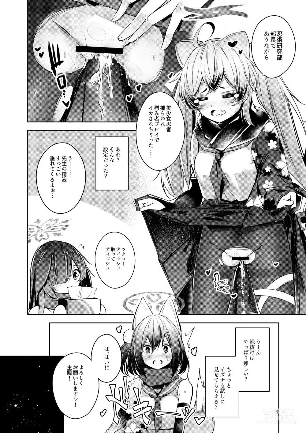 Page 9 of doujinshi Shinobi Koishitau 2