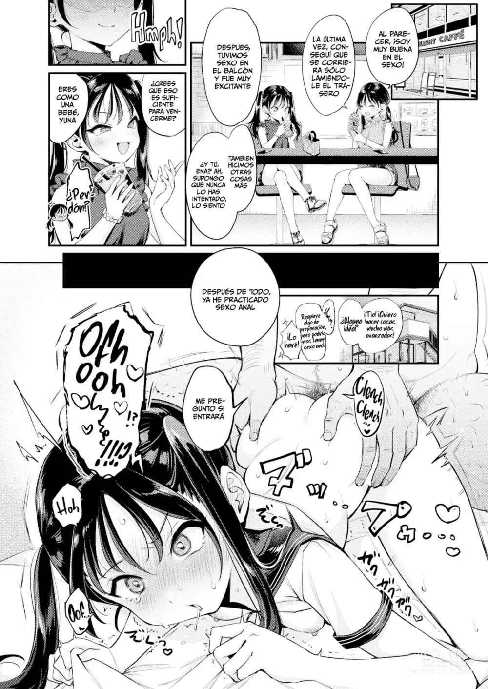 Page 10 of manga Competencia de Sobrinas