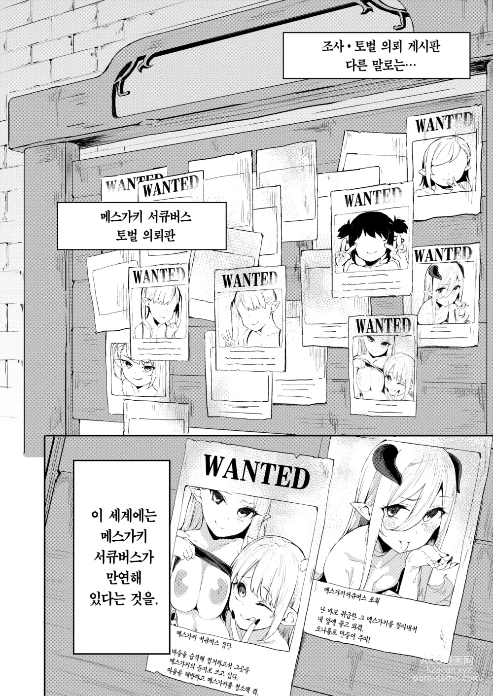 Page 14 of doujinshi 이세계 메스가키 서큐버스 사냥꾼 아저씨