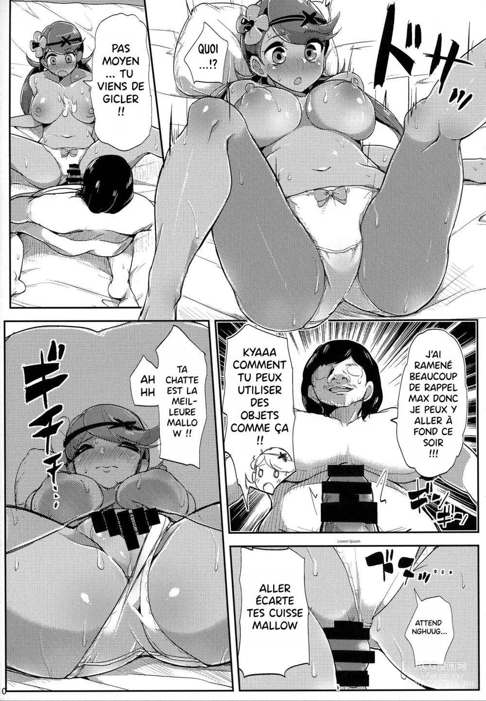 Page 11 of doujinshi The Alola Champion's Special Privledge