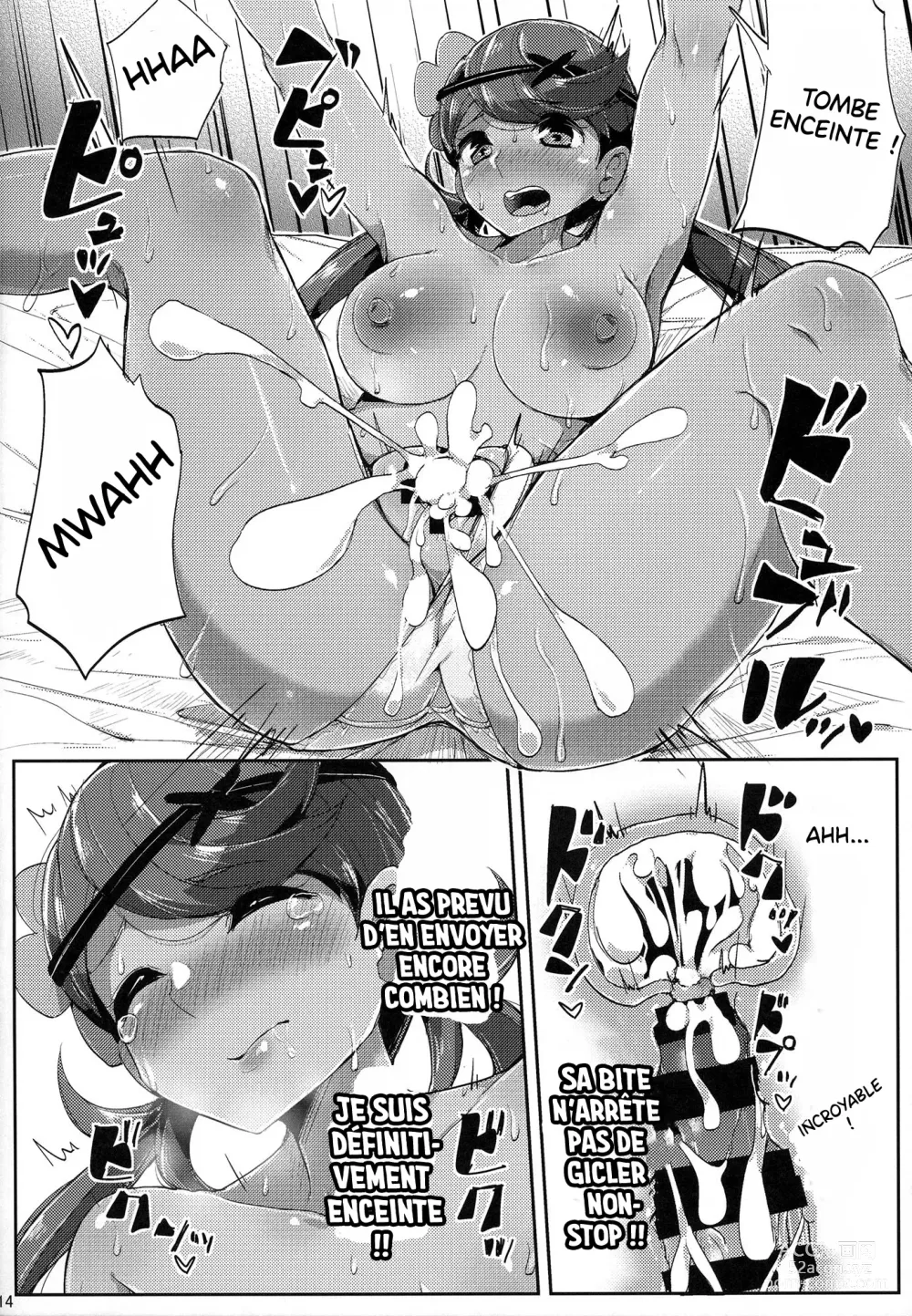 Page 15 of doujinshi The Alola Champion's Special Privledge