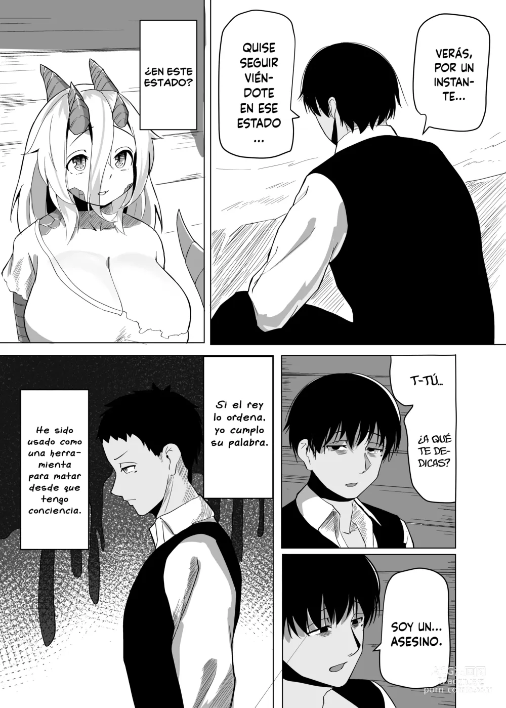 Page 12 of doujinshi Konna Sugata no Watashi demo Suki ni Natte kureru...? Hakugai Ryuujo to Genkai Koroshi-ya no Junai Kairaku Ochi