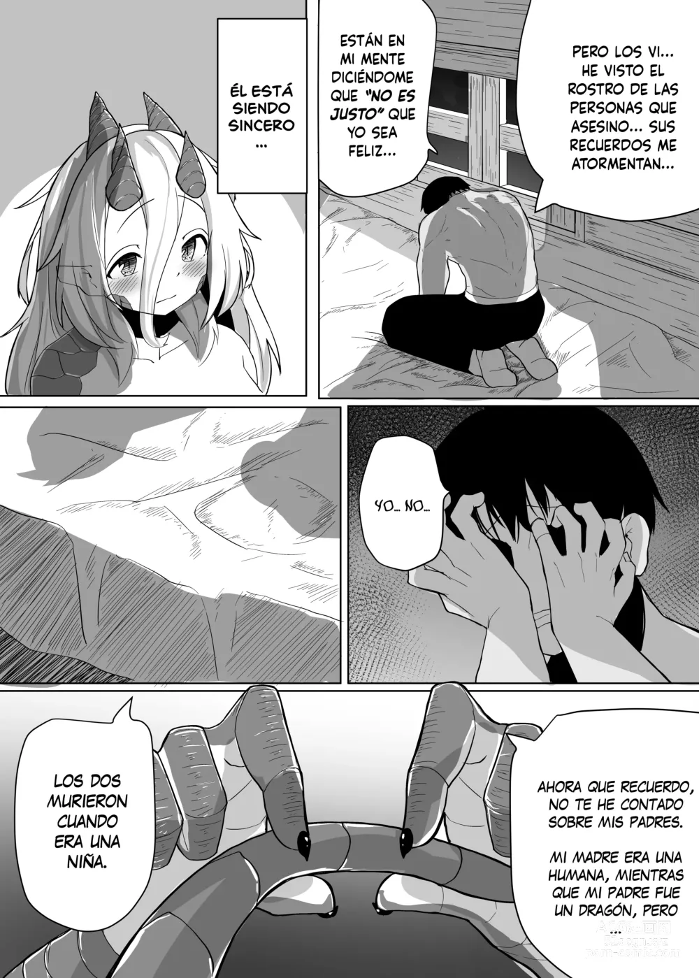 Page 44 of doujinshi Konna Sugata no Watashi demo Suki ni Natte kureru...? Hakugai Ryuujo to Genkai Koroshi-ya no Junai Kairaku Ochi