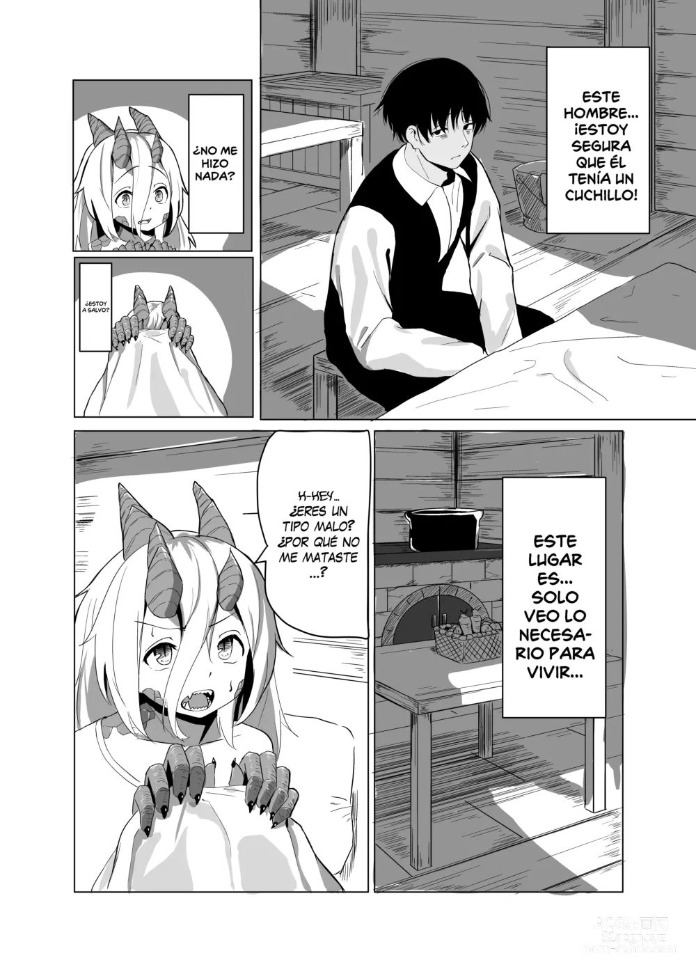 Page 9 of doujinshi Konna Sugata no Watashi demo Suki ni Natte kureru...? Hakugai Ryuujo to Genkai Koroshi-ya no Junai Kairaku Ochi