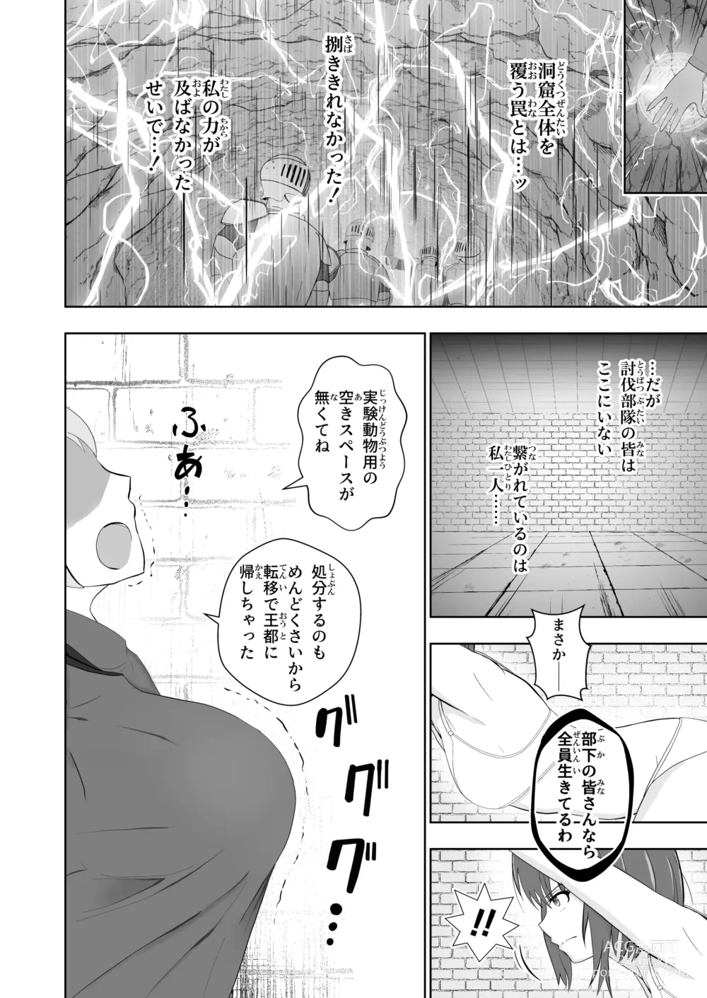 Page 5 of doujinshi Bounyuu Shuutai ~Soko ni Kishi no Sugata wa Naku~