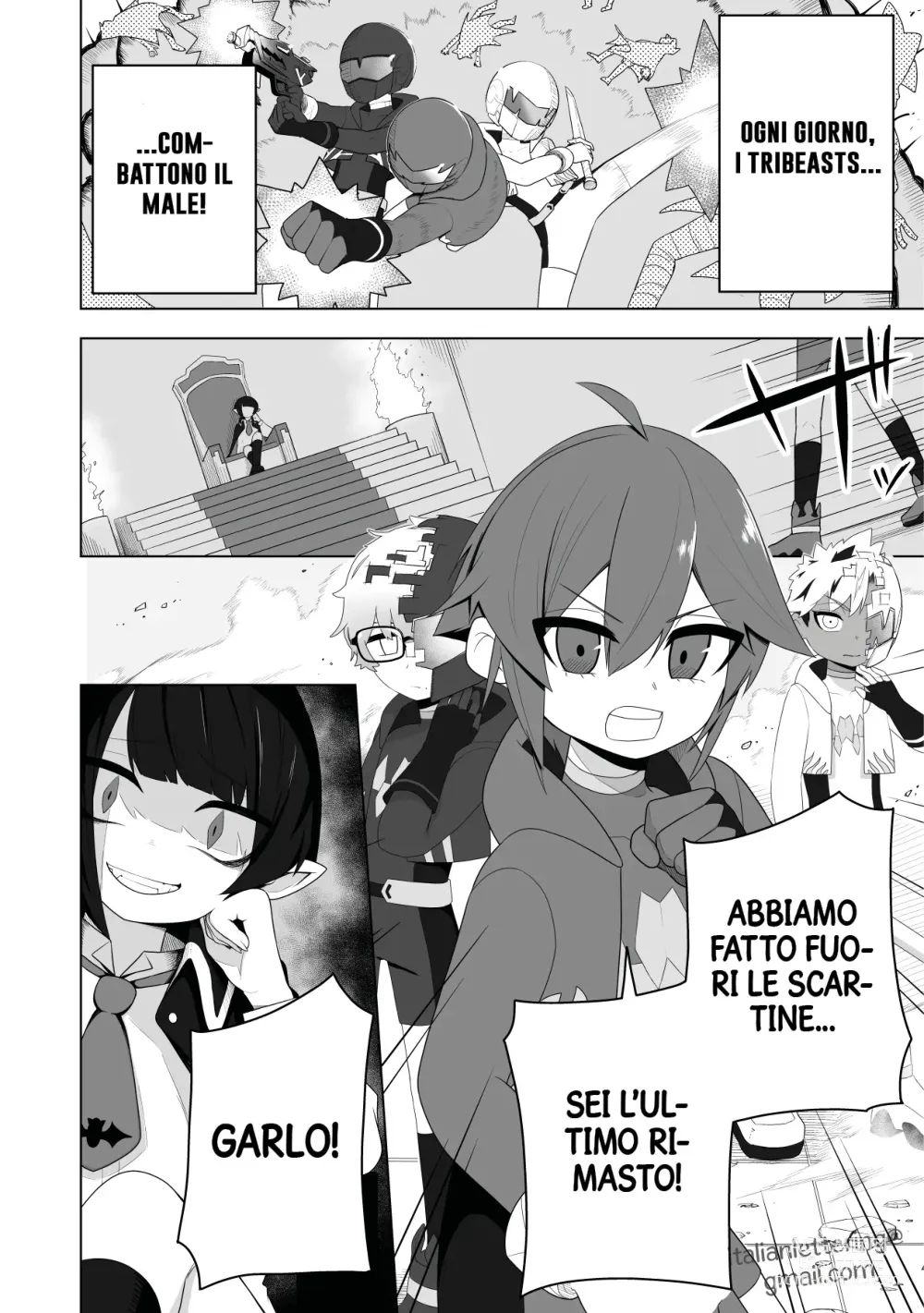 Page 2 of doujinshi Shounen Hero Sentai, TS Aigan Petto-ka no Wana!