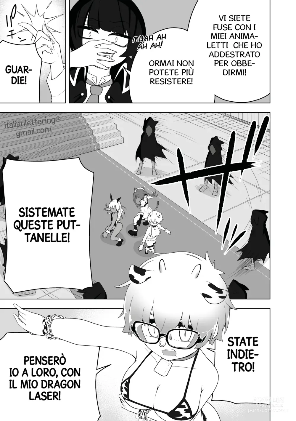 Page 11 of doujinshi Shounen Hero Sentai, TS Aigan Petto-ka no Wana!