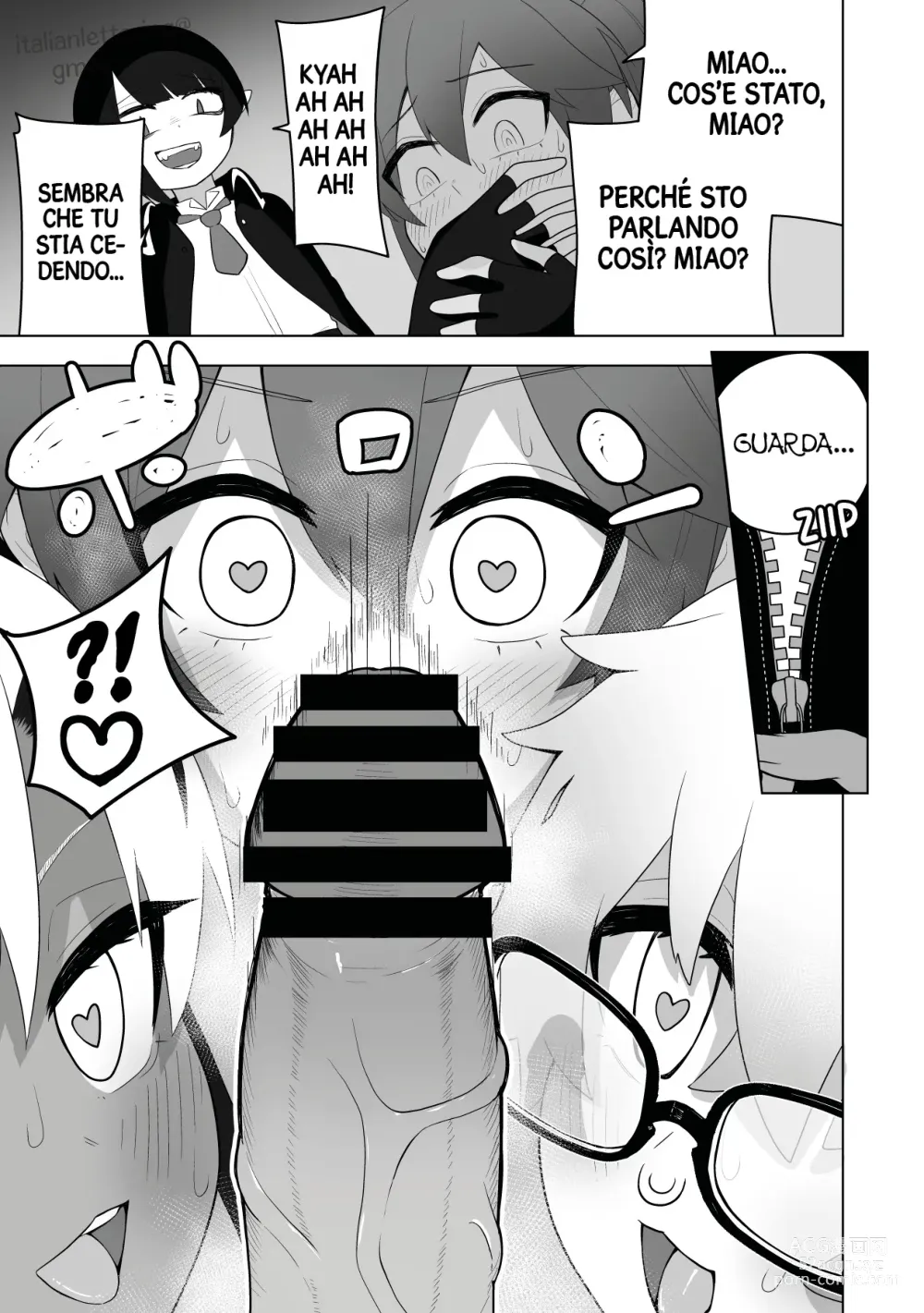 Page 25 of doujinshi Shounen Hero Sentai, TS Aigan Petto-ka no Wana!