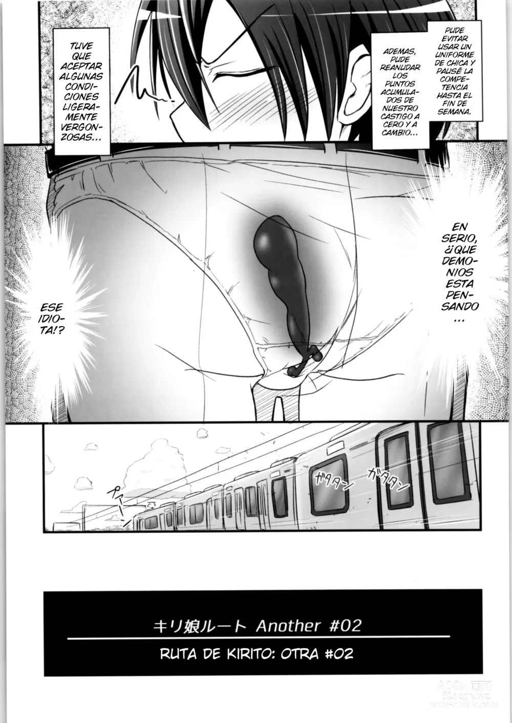 Page 4 of doujinshi Kiriko Route Another #02 ~Shitagi Josou Jii Kyouyou Hen~
