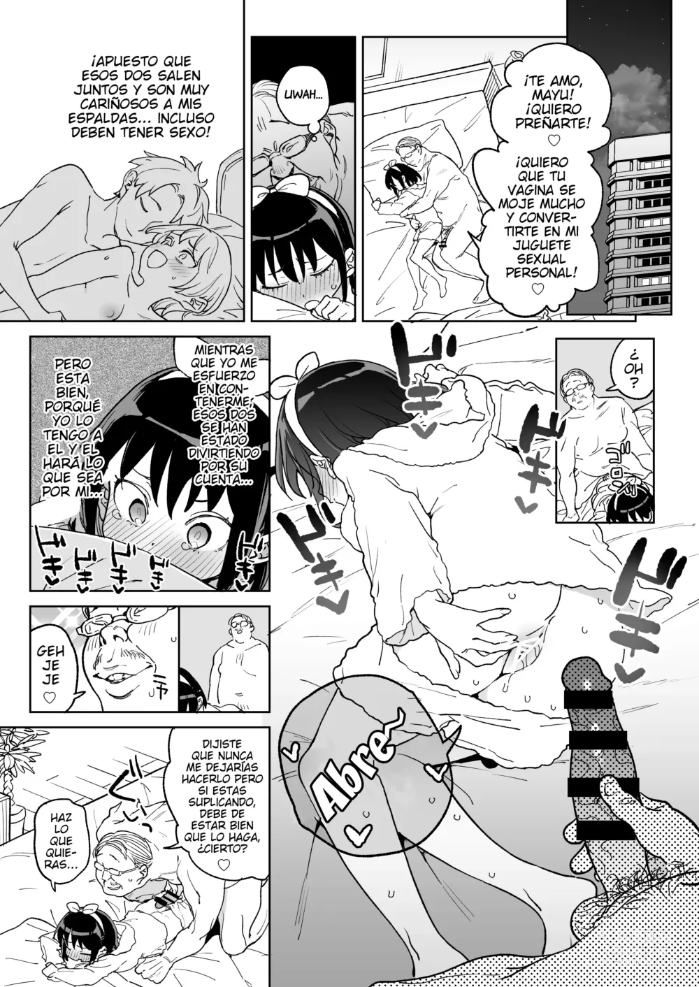 Page 14 of doujinshi November 28th: As of today, I belong to my new daddy!