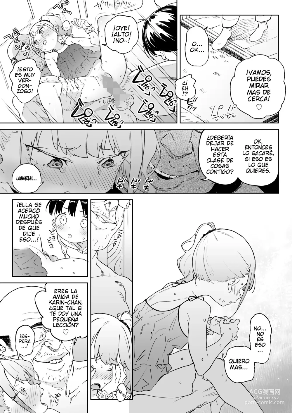Page 11 of manga Mesugaki Karin-chan wa Choukyouzumi