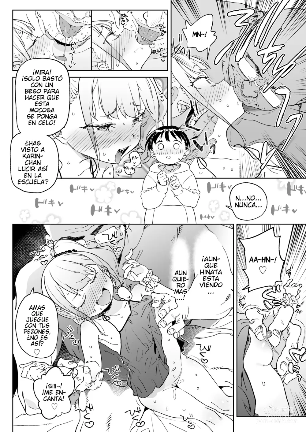 Page 12 of manga Mesugaki Karin-chan wa Choukyouzumi