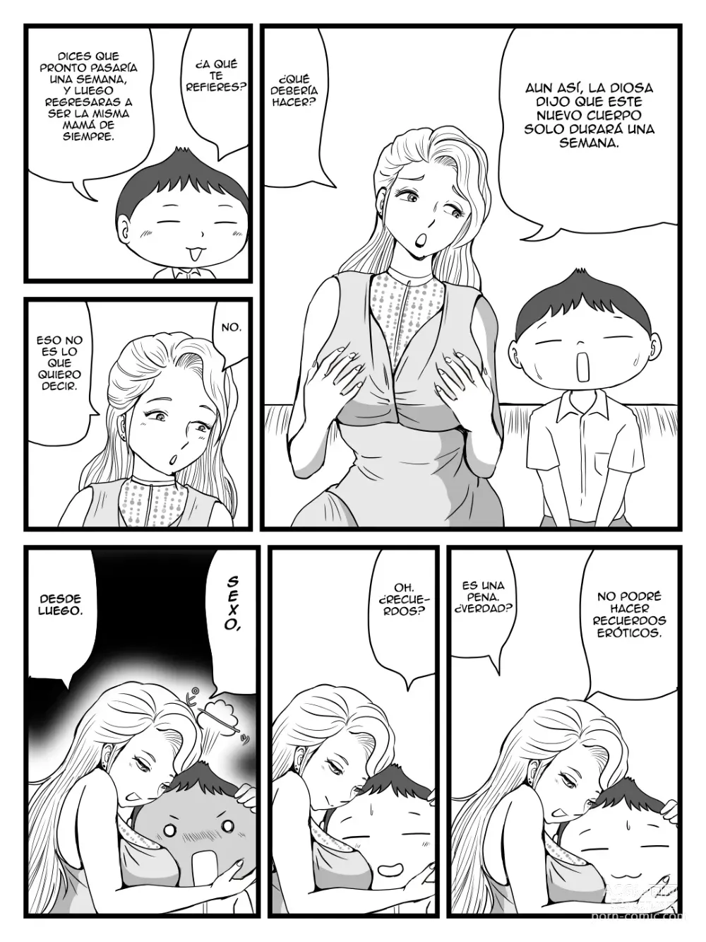 Page 10 of doujinshi Me Estoy Corriendo en los Agujeros de mi Ahora Hermosa Madre