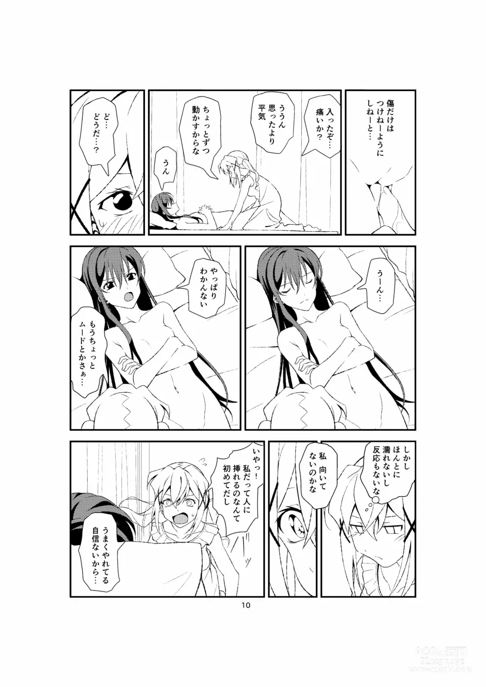 Page 9 of doujinshi Fish or Rabbit