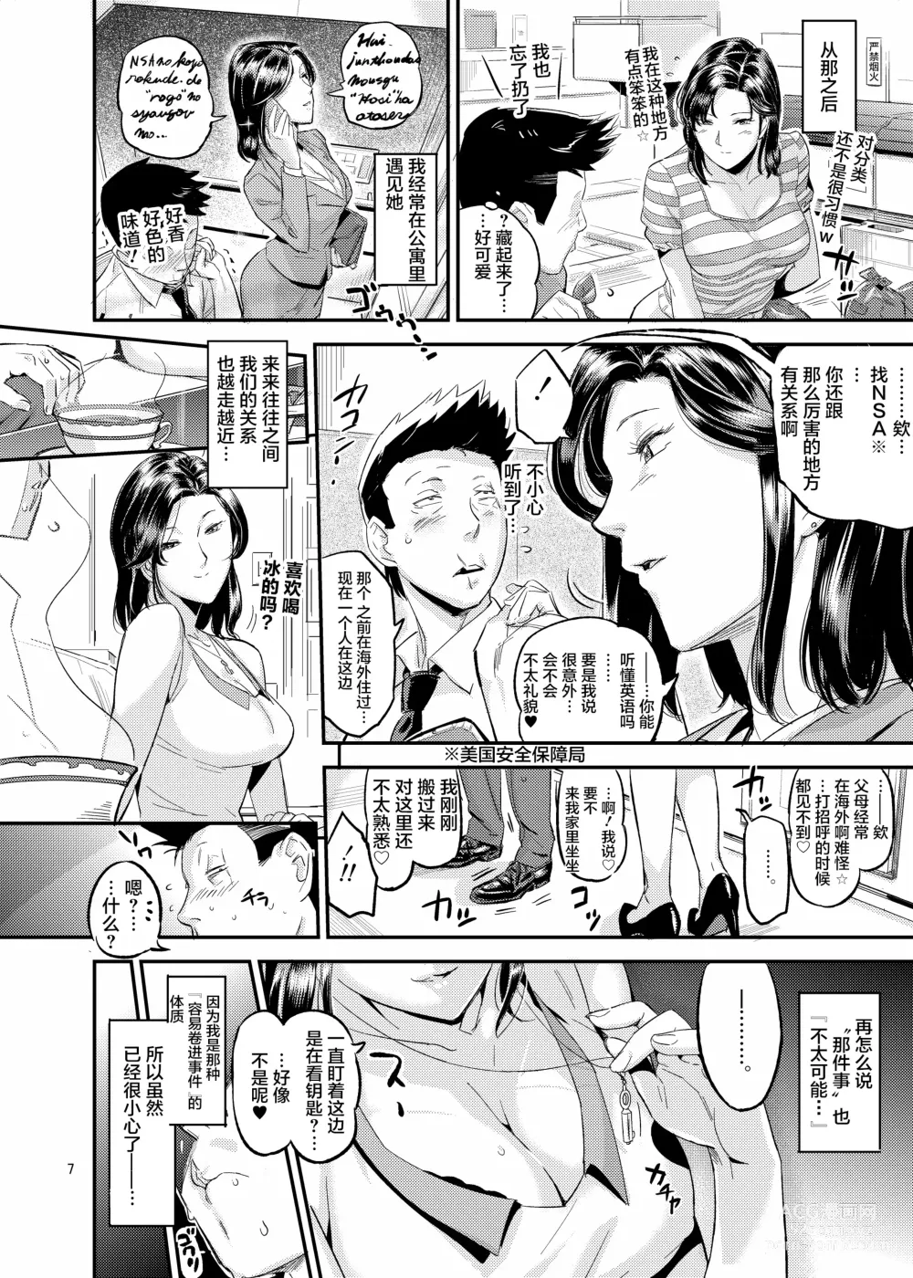 Page 7 of doujinshi Otonari-san no Otoshikata 1-2