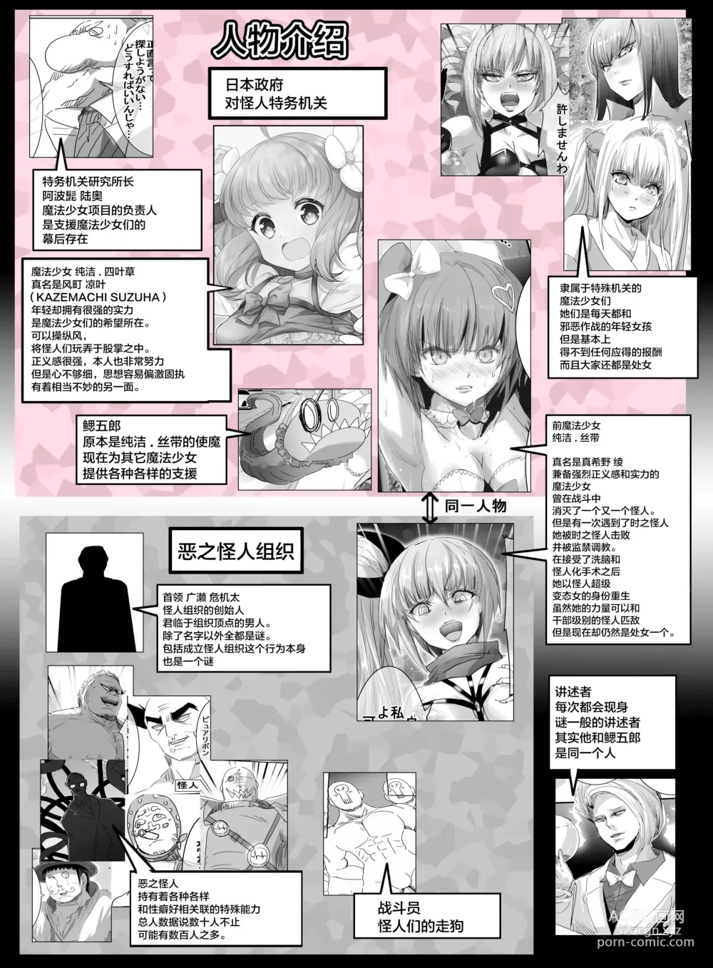 Page 3 of doujinshi Mahou Shoujo vs Shokushu Majin