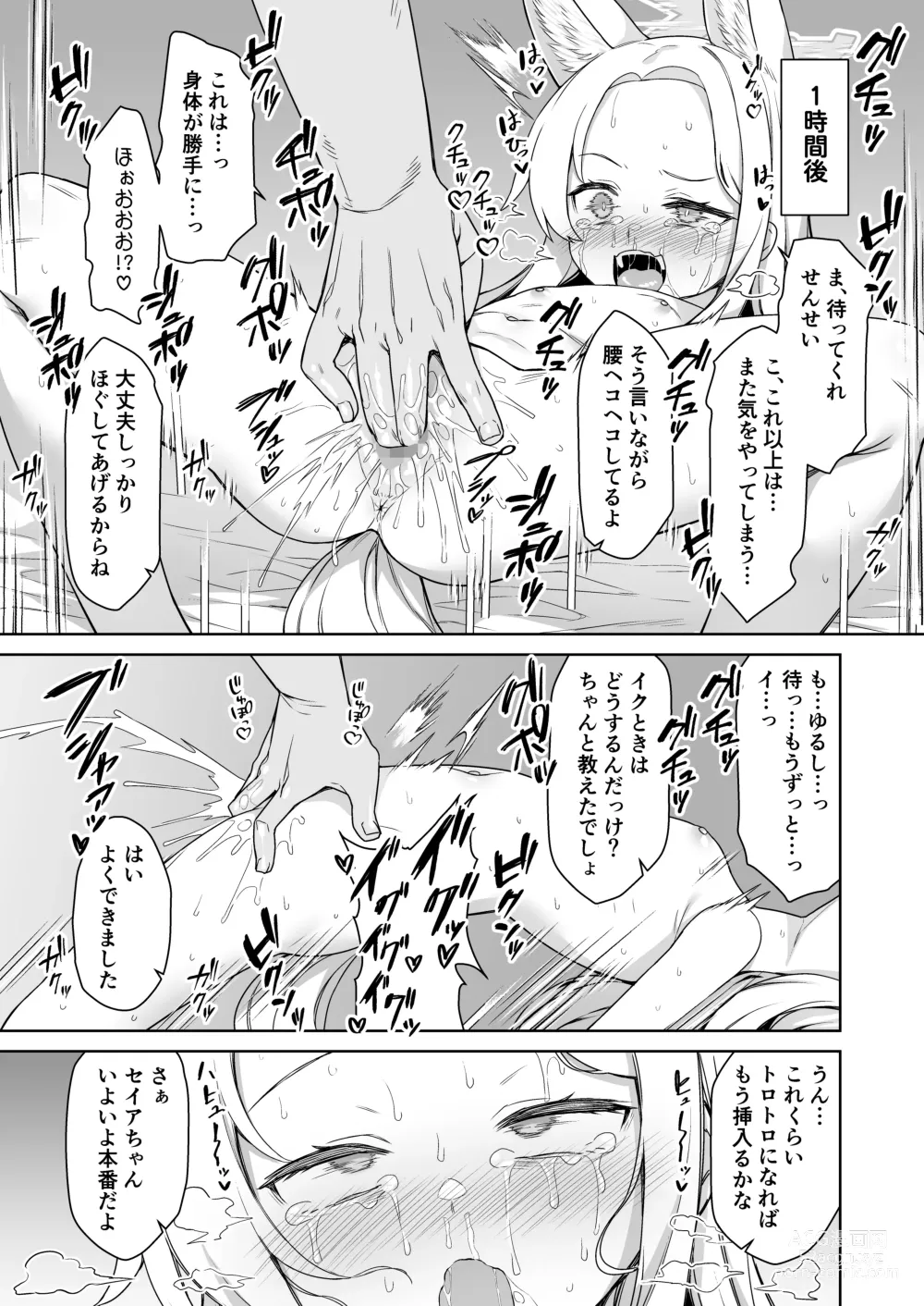 Page 13 of doujinshi Yurizono Seia wa Koyoi mo Midara na Yume wo Miru.
