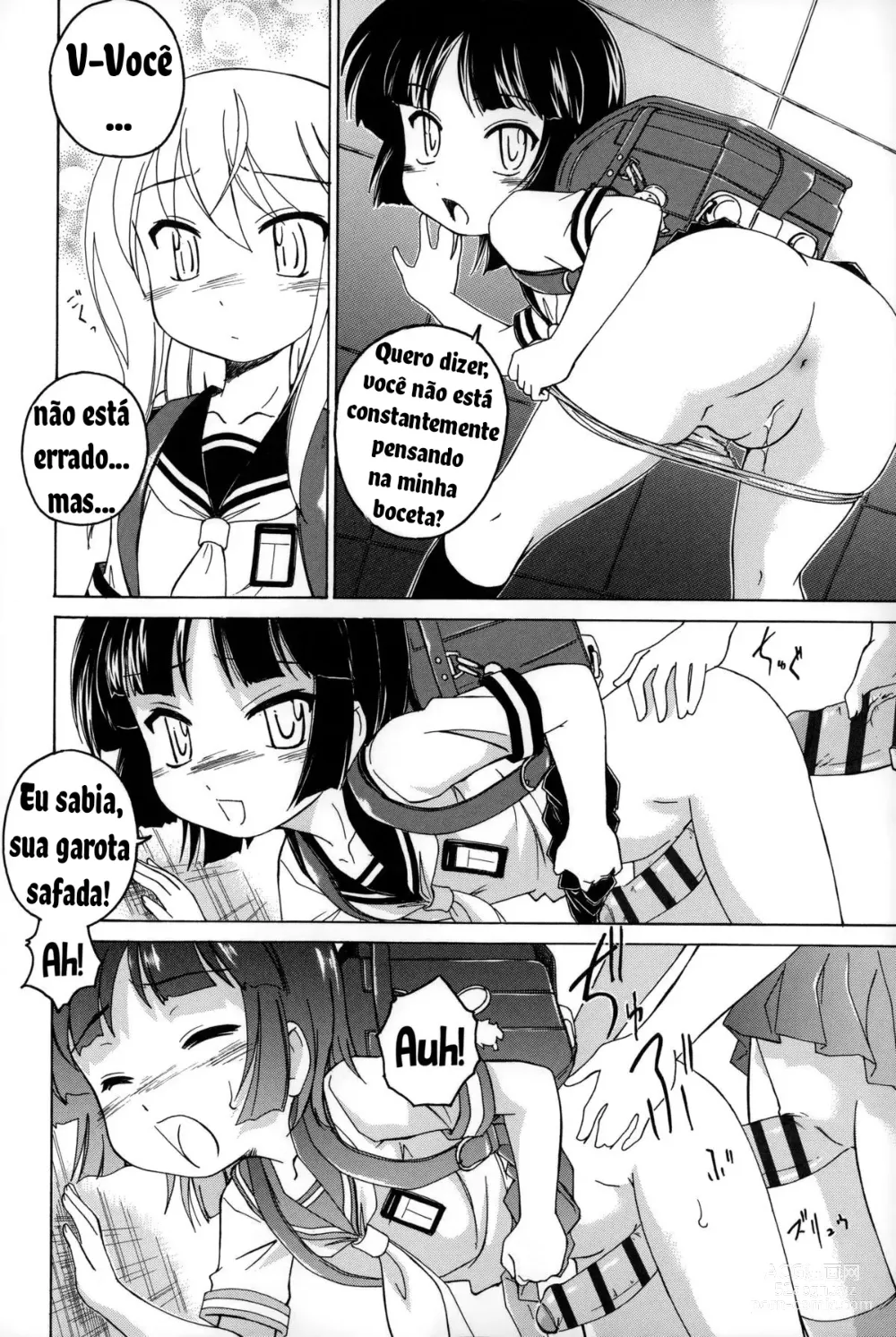 Page 12 of doujinshi The secret of Girls flowers