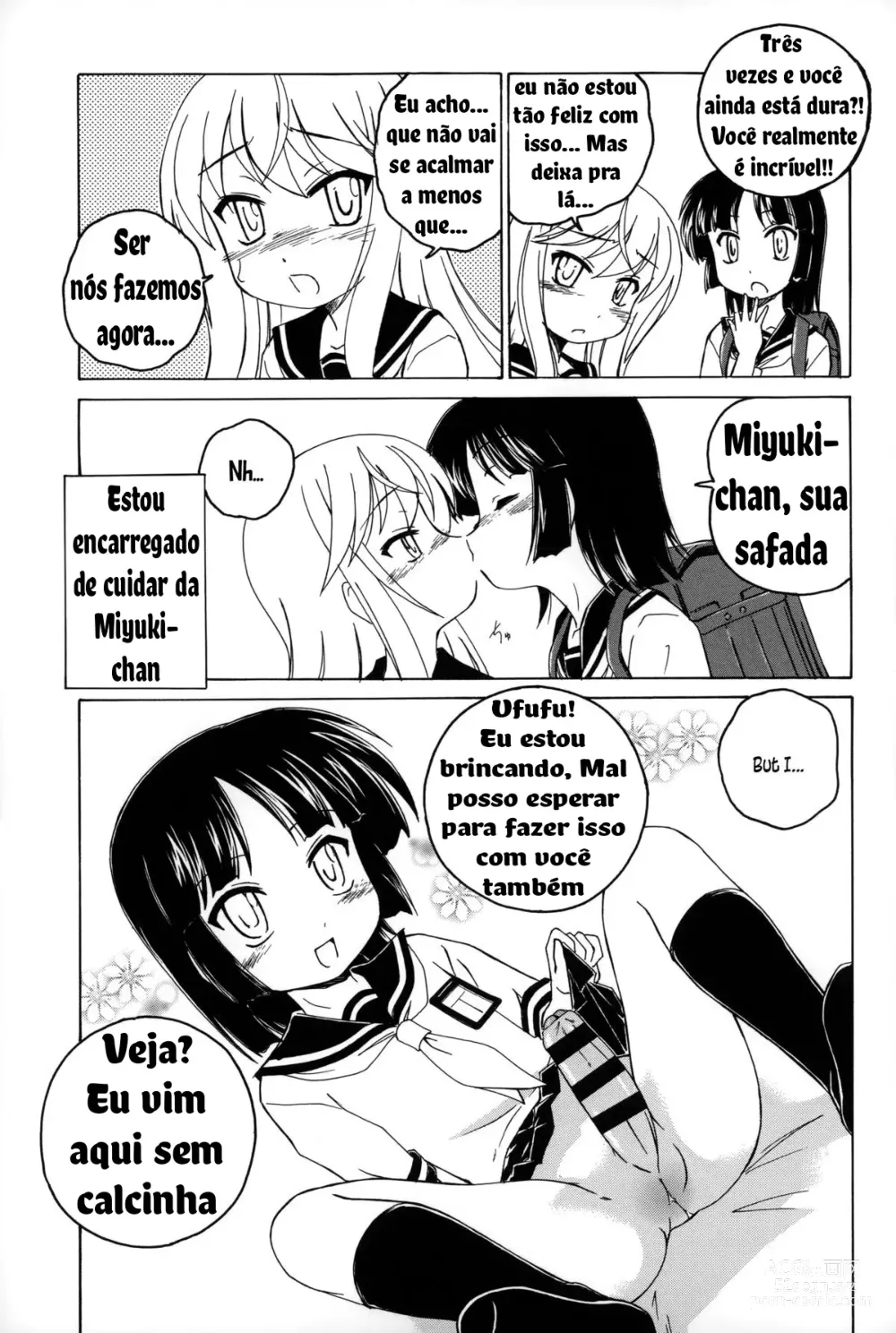 Page 3 of doujinshi The secret of Girls flowers