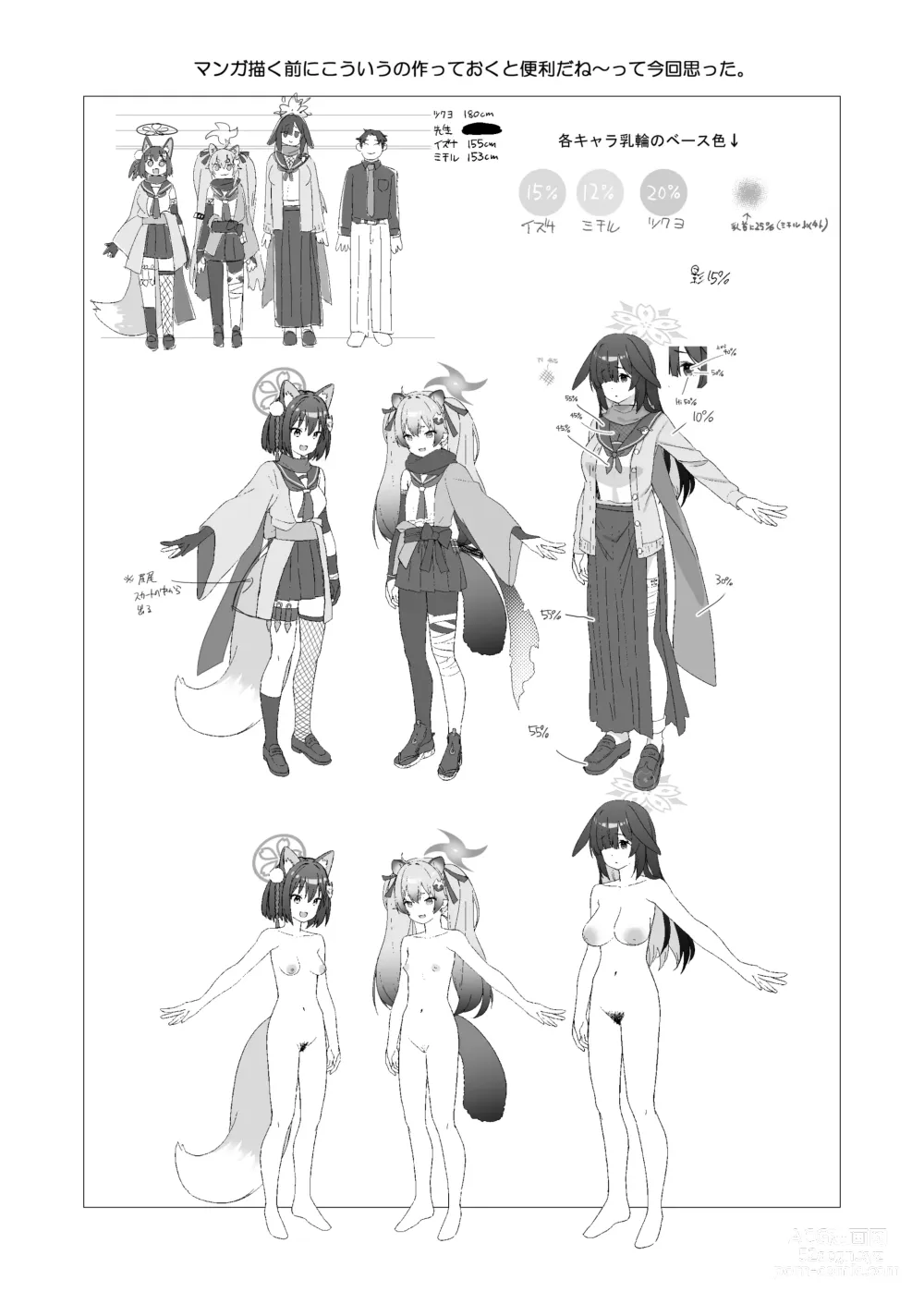 Page 26 of doujinshi Sukitooru You na Sekaikan nanoni... Vol. 03