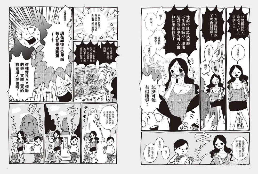 Page 8 of manga 我當AV女優的那些年 2
