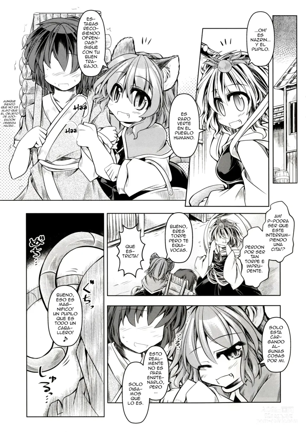 Page 4 of doujinshi Kari no Ojikan San