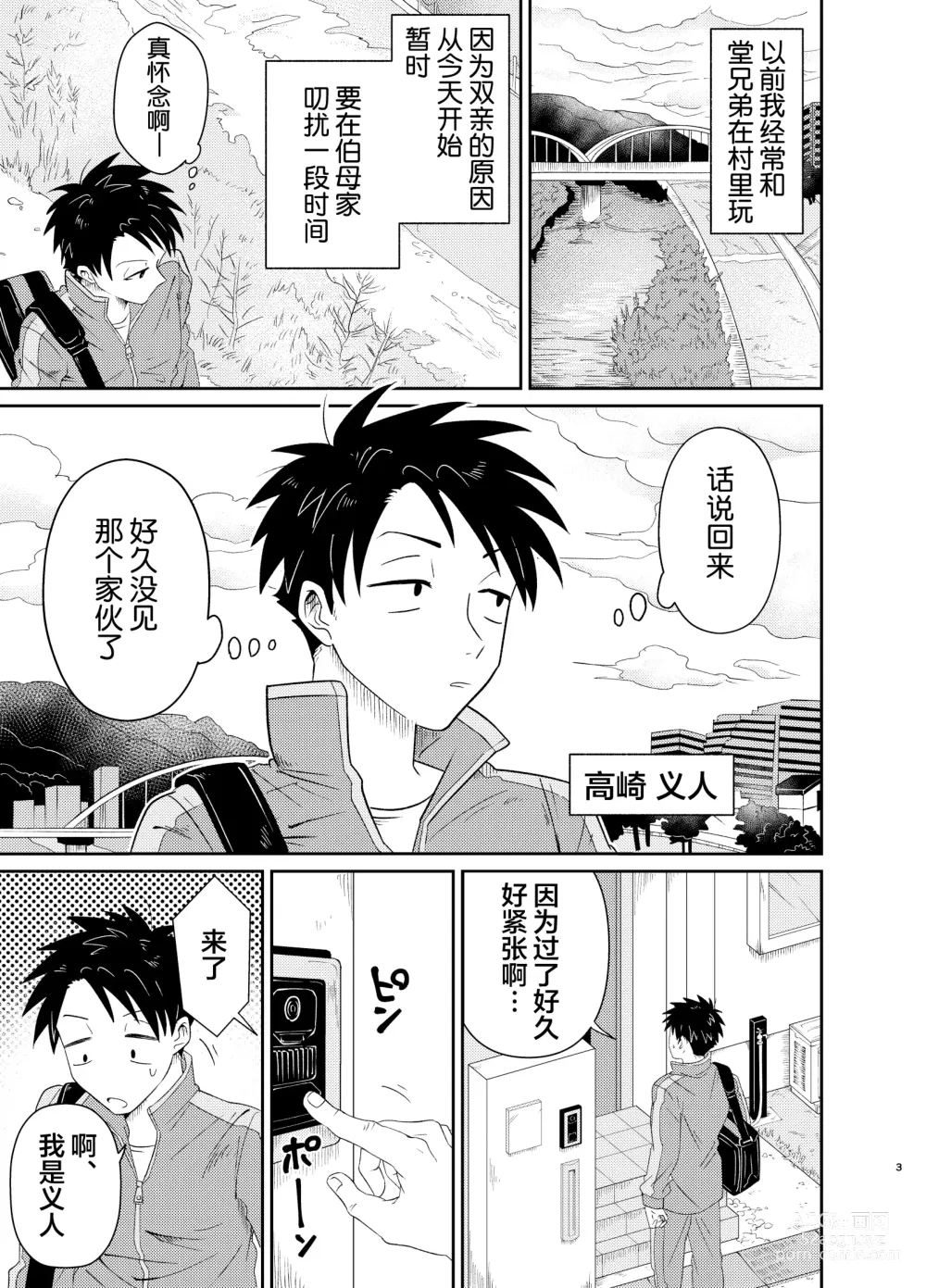 Page 3 of doujinshi Mechakucha Kawaikute Ecchi na Itoko wa Suki desu ka?