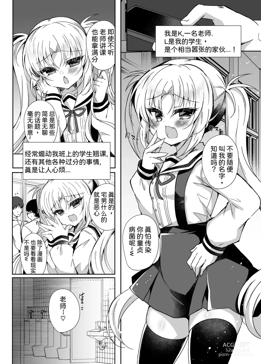 Page 4 of doujinshi Saimin tte Subarashii! Namaiki Mesugaki Saimin Choukyou Nikki