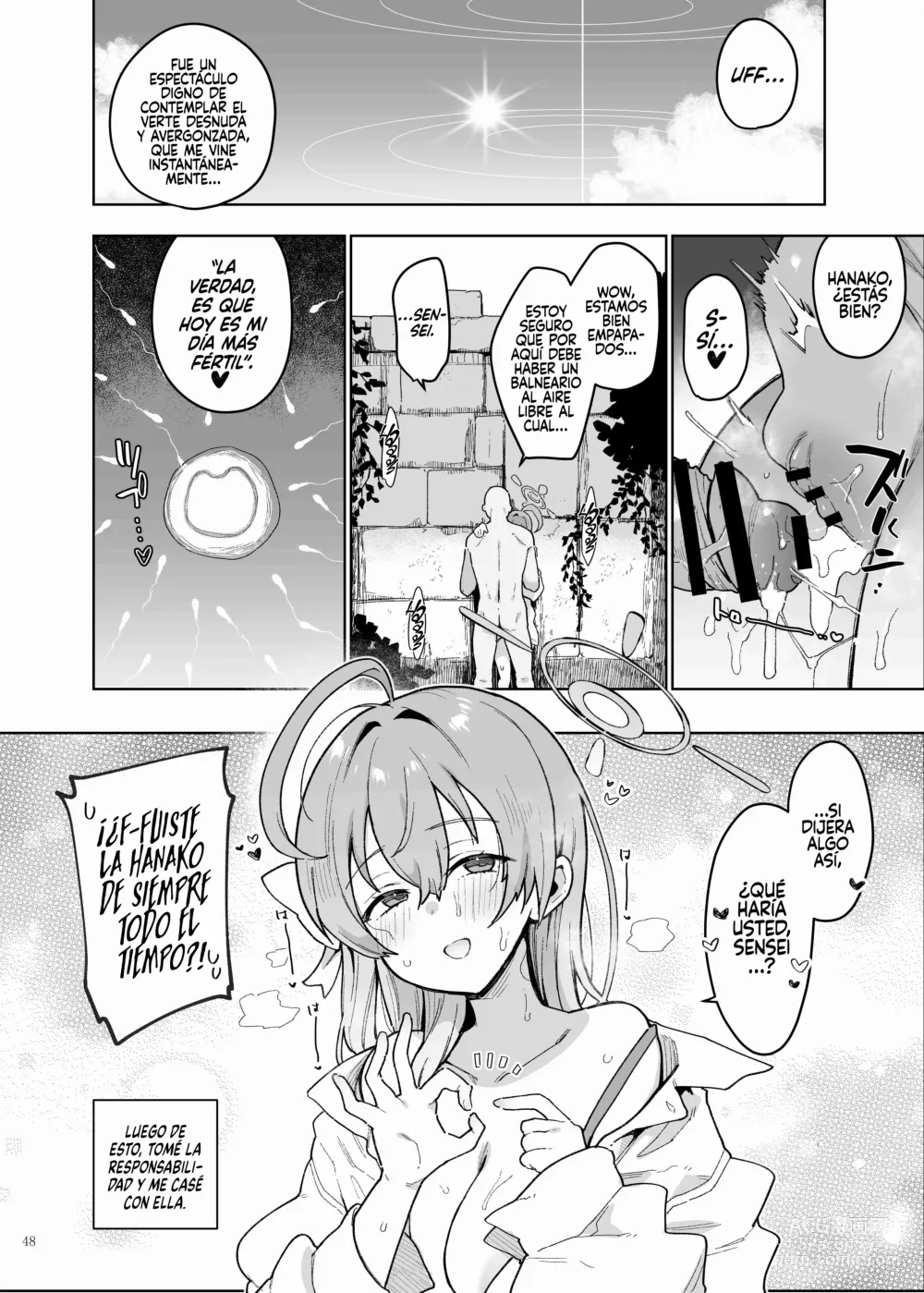 Page 25 of doujinshi BluArch Icha Love Ero Goudou Zetsurin Taisai