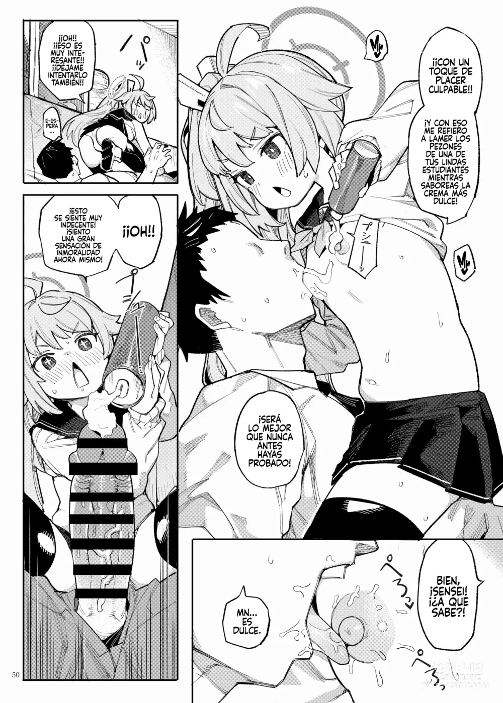 Page 27 of doujinshi BluArch Icha Love Ero Goudou Zetsurin Taisai