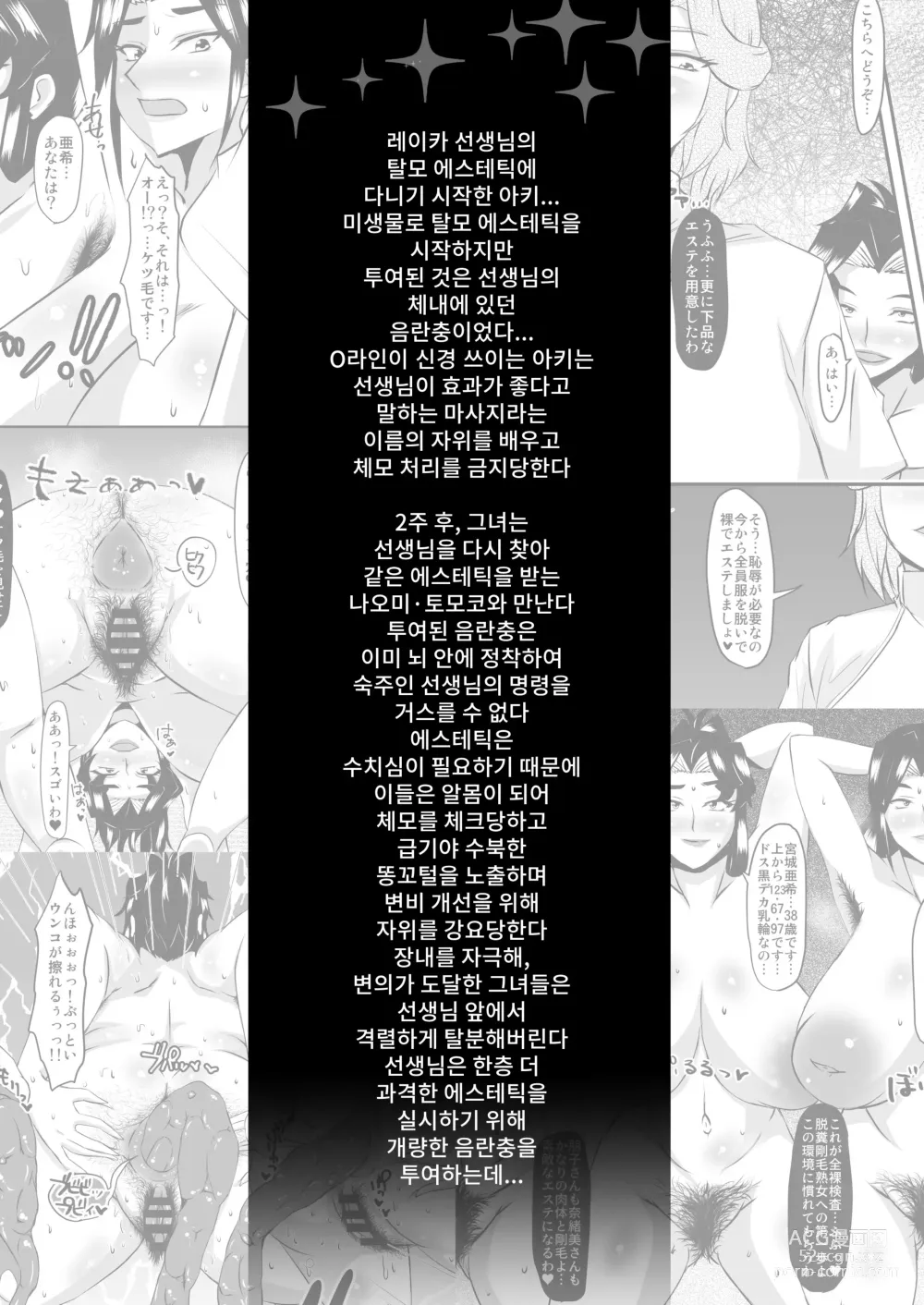 Page 2 of doujinshi 레이카 선생님의 음란충 똥구멍 에스테틱3