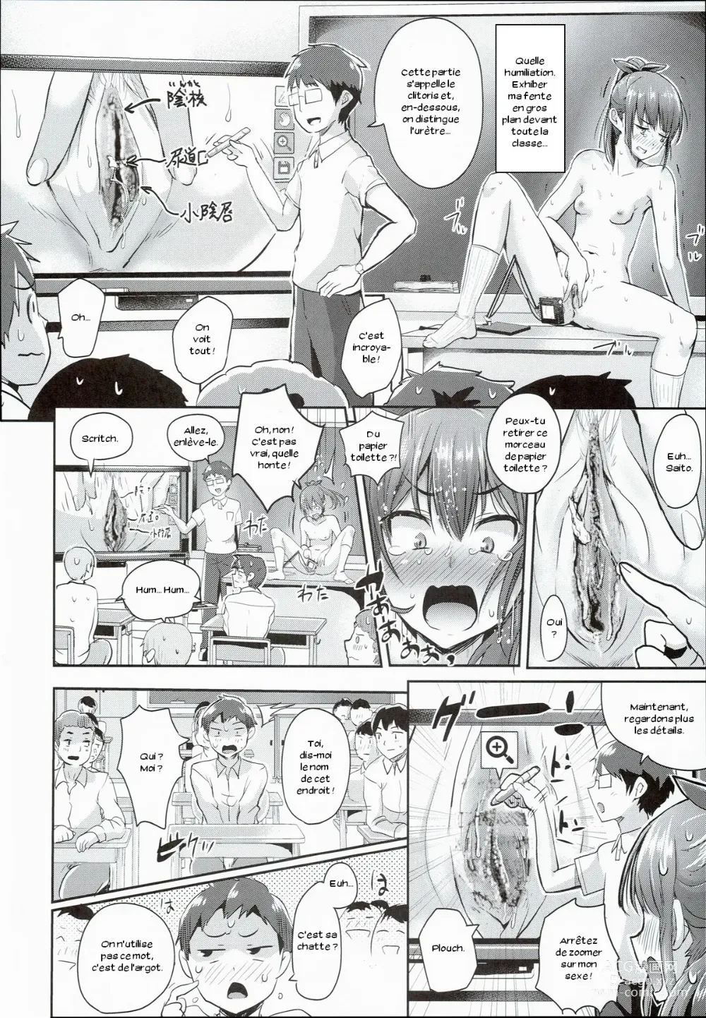 Page 11 of doujinshi Hokentaiiku Jisshuu Jugyou ~Onnanoko no Karada no Shikumi Hen~ (decensored)